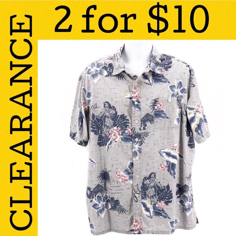 🟡 Hawaiian print shirt